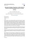 2. Information Technology Management-A critical Analysis of Managerial Impediments Facing Information Technology...