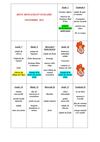 Menu novembre 2011