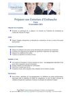 Préparer son entretien d'embauche - Tours - 14 novembre 2011