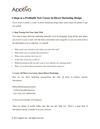 5 Steps to a Profitable New Career in Direct Marketing Design