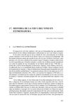 Historia de la vid y del vino en Extremadura