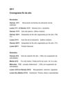 Cronograma fin de Año EEM N° 2 DE 19