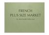Marché français de la Mode Grande Taille