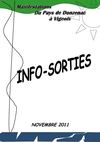 Programme des manifestations du Pays de Donzenac à Vigeois - Novembre 2011