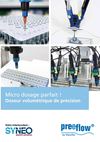 Syneo.net • Pompe de micro dosage volumétrique Preeflow®