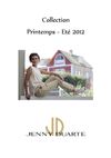 Jenny Duarte - Catalogue Printemps - Eté 2012