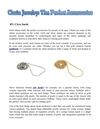 Chain Jewelry: The Perfect Accessories