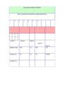 Ejercicios:Tablas en word