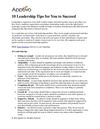10 Leadership Tips for You to Succeed