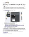 Creating a Free Mini-Site using the Biz Pages App