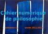 Cahier numérique des 1L1 - I/ Le réveil (conscience)