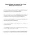 Pay Per Click Marketing Specialist