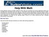 help with math