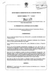 Supresión de la Plata de Personal del Ministerio de Protección Social