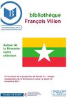 Sélection autour de la Birmanie, novembre 2011, bibliothèque François Villon