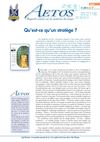 Aetos hebdo n°7 : Qu’est-ce qu’un stratège ?