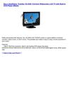 Televisions - Toshiba 15LV505 15.6-Inch Widescreen LCD TV with Built-in DVD Player (Black)