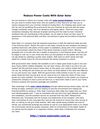 Reduce Power Costs With Solar Solar