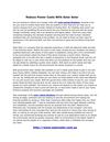 Reduce Power Costs With Solar Solar