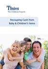 Recouping Cash from Baby & Children’s Items