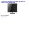 Televisions - Toshiba 46UL610U Cinema Series 46-Inch 1080p 480 Hz Local Dimming 3D LED HDTV with Net TV, Black