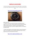 replica watches