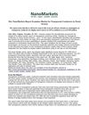 New NanoMarkets Report Examines Market for Transparent Conductors in Touch Screens