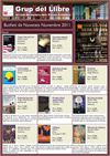 Butlletí de Novetats de Grup del Llibre (novembre 2011)
