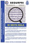Segurpri Boletín Informativo Nº 33 Noviembre 2011