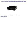 Televisions & Video - 8 Channel H.264 Digital Video Recorder (DVR) w DVD+RW - 240FPS