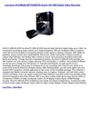 Televisions & Video - AVerMedia MTVUHDDVR Avertv HD USB Digital Video Recorder