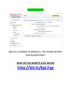 YAHOO SECRETS