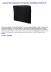 Televisions & Video - Dust Cover for 50 to 52 Television LCD & Plasma Flat Panel TV