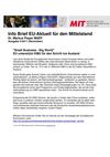 InfoBrief MIT-EU 11-2011