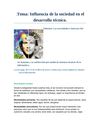 Influencia de la sociedad en el desarrollo técnico.
