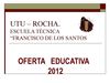 Oferta UTU 2012