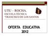 Oferta Educativa 2012