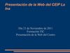 Presentación Web Ceip La Ina