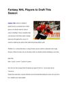 Fantasy_NHL_Players_to_Draft_This_Season