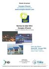 Dossier de presse Energies d'Avenir 2011 et fiches des 18 lauréats