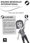Bourse Bénévolat International