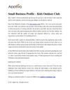 Small Business Profile