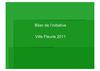 Bilan de l'initiative Ville Fleurie 2011