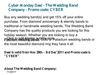 Cyber Monday Deal - The Wedding Band Company - Promo code: CYBER