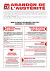 STOP A L'AUSTERITE POUR LE 13 DECEMBRE