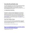 The Cardiac Diet and Healthy Living