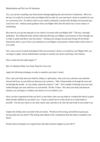 Manifestation and The Law Of Attraction