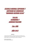 Taller de Economía y Administración