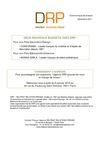 Deux nouveaux budgets chez DRP ! 