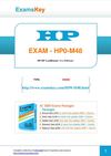 Free HP HP0-M48 Practice Test